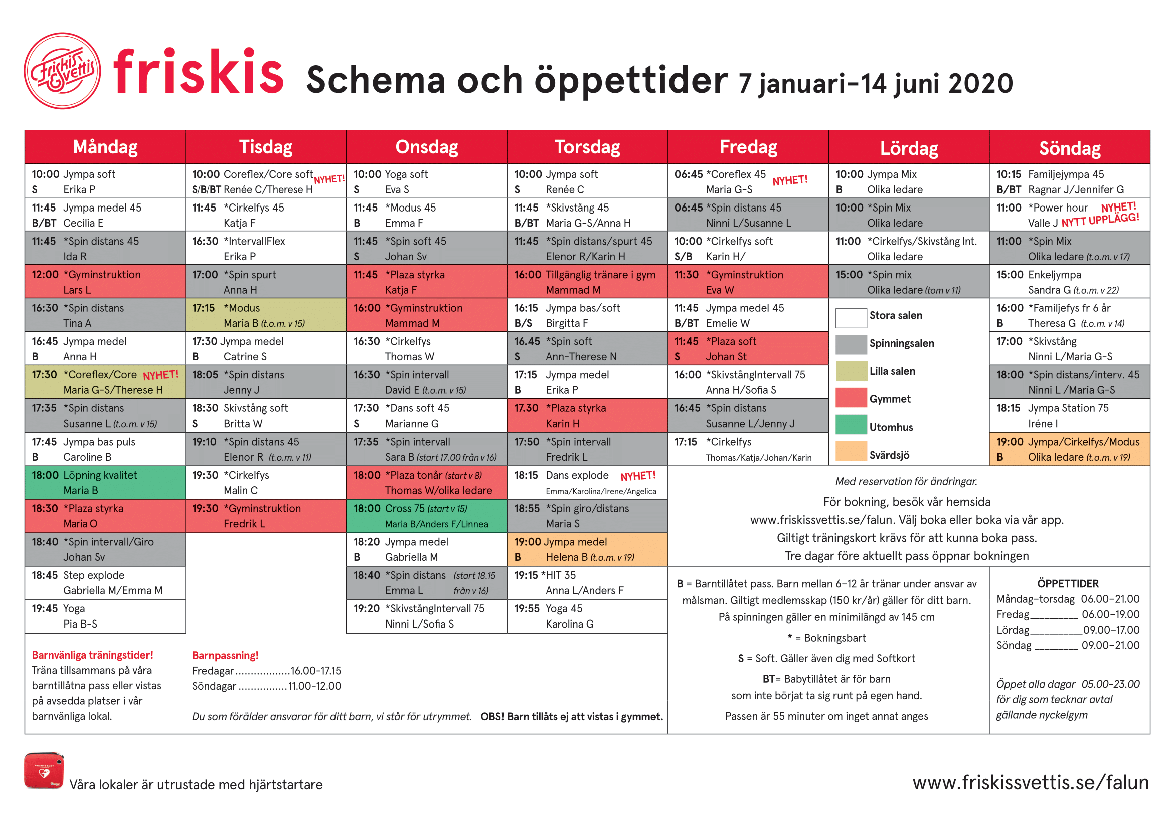 Zenzen gävle schema