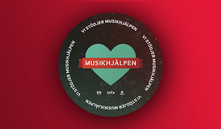 Friskis&Svettis Uppsala stödjer Musikhjälpen